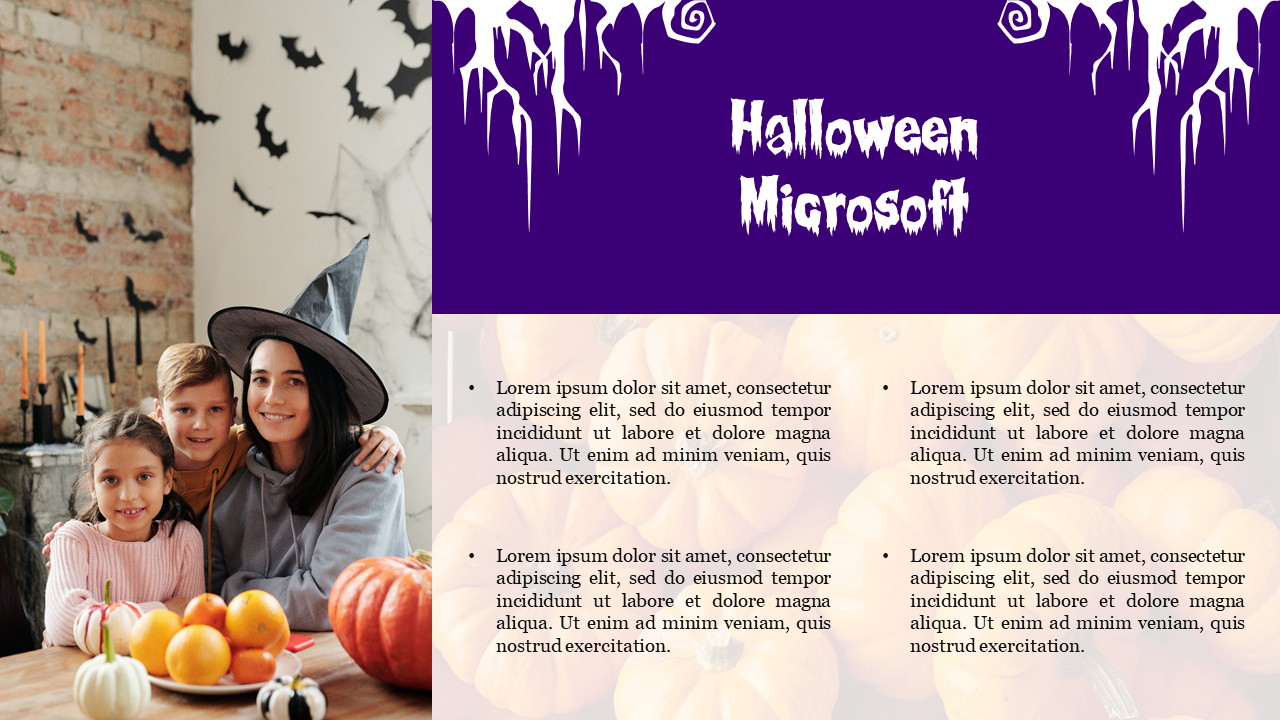 Halloween Microsoft PowerPoint Presentation Template